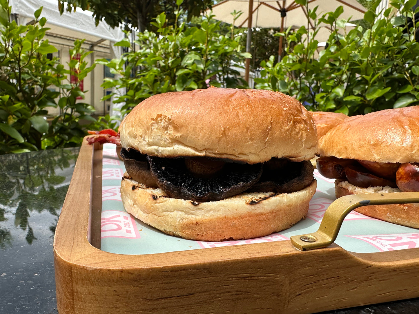 Flat Mushroom Brioche