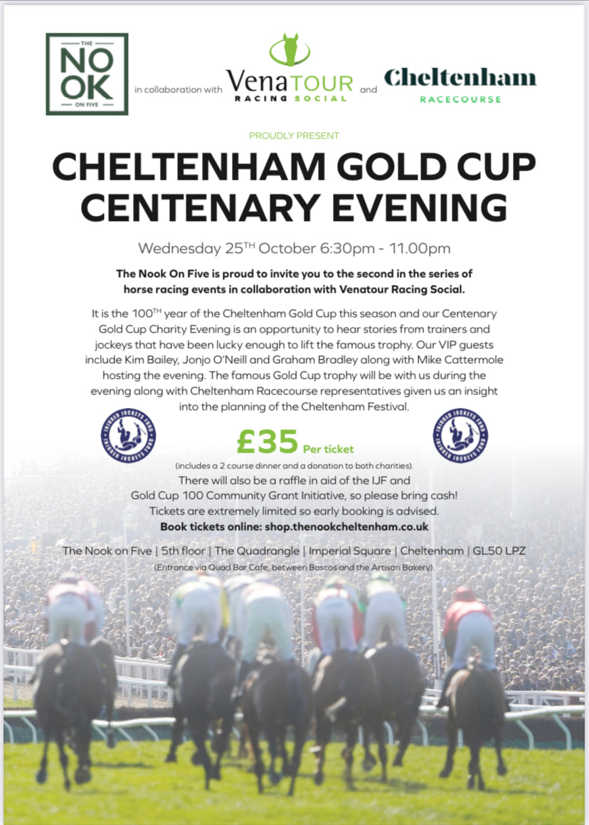 Cheltenham Gold Cup Centenary Evening 25th October 2023
