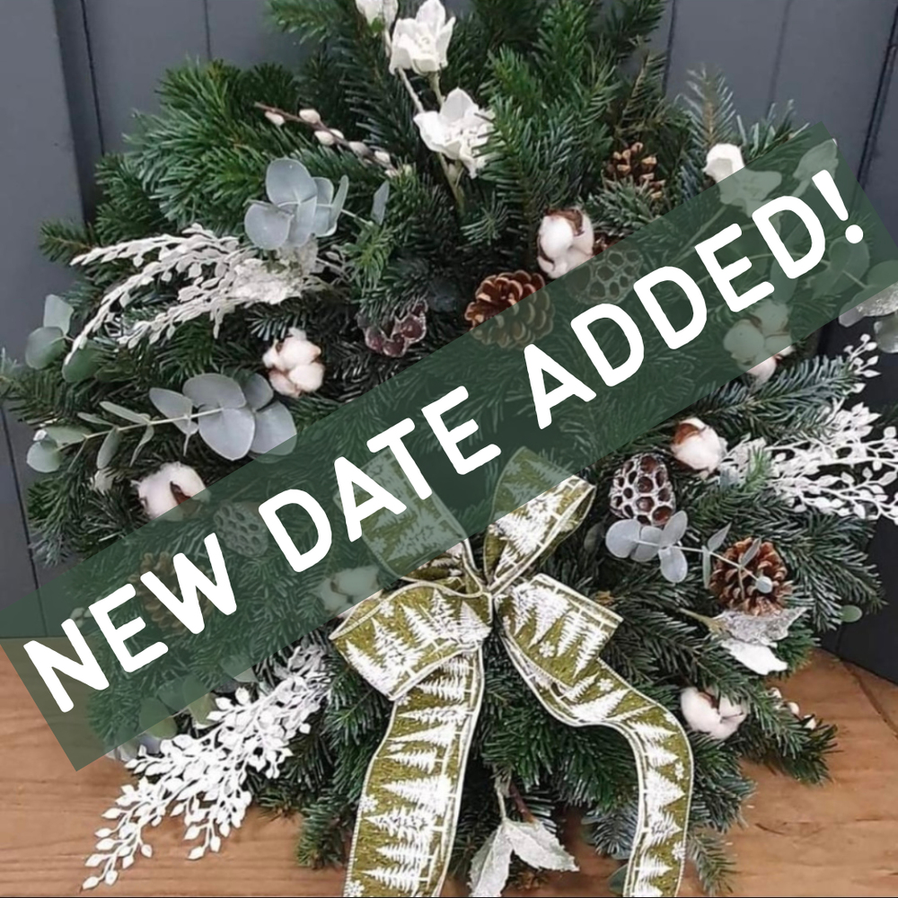 Christmas Wreath Making with Silver Birch BHGS including 2 Course Lunch!