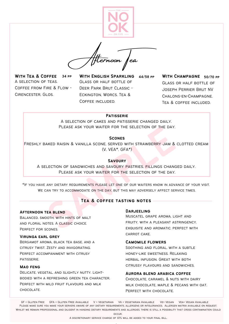 The Nook On Five - Cheltenham's Rooftop Restaurant