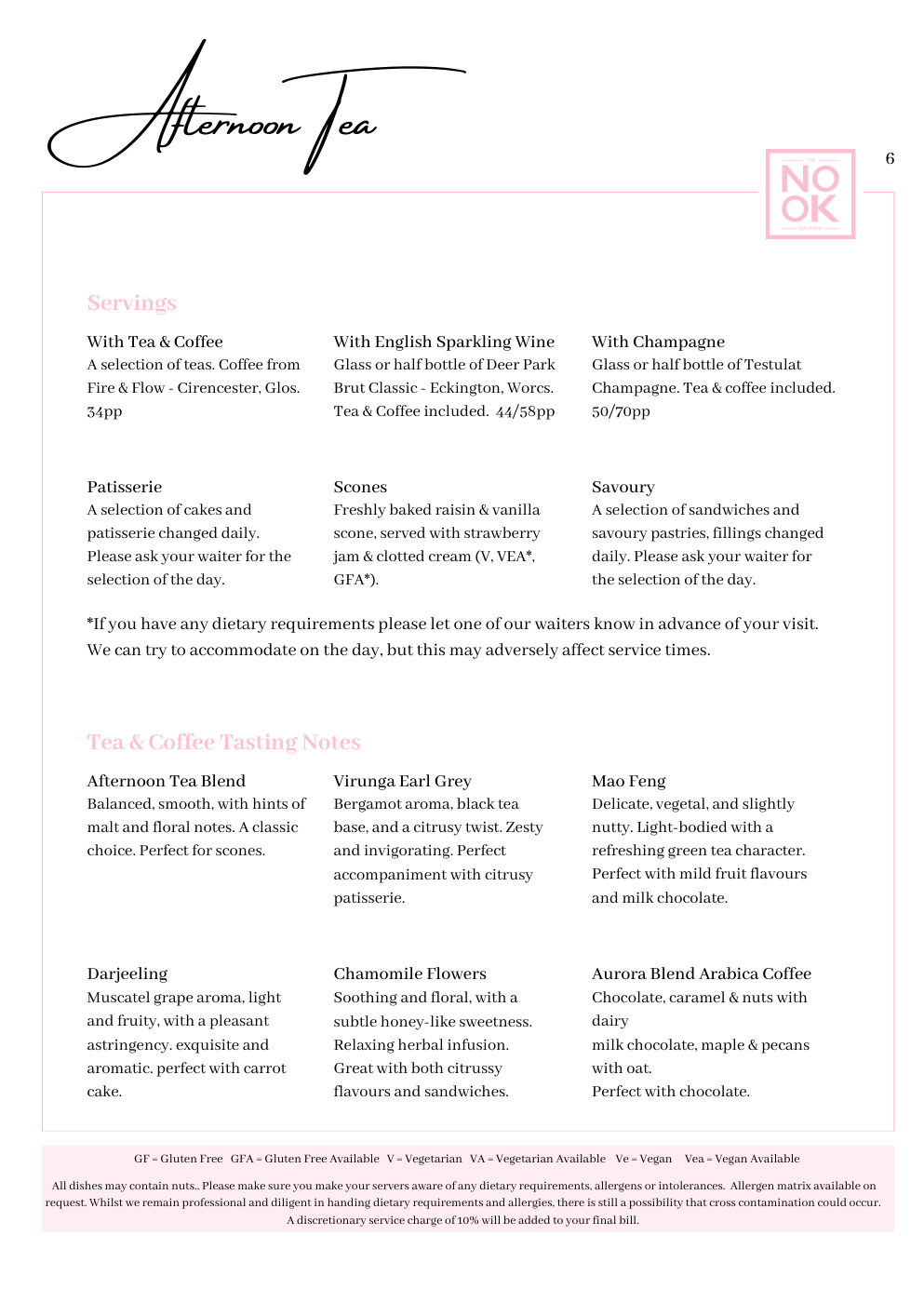 The Nook On Five - Cheltenham's Rooftop Restaurant